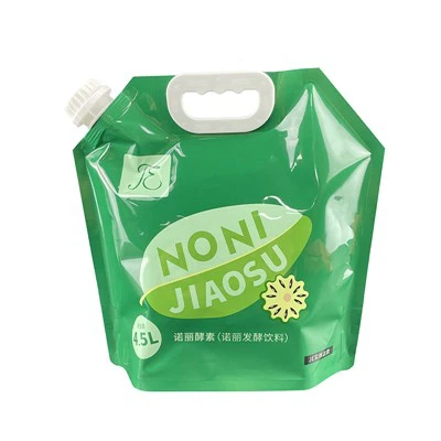 Torebka z folii aluminiowej do wylewania wody w płynie